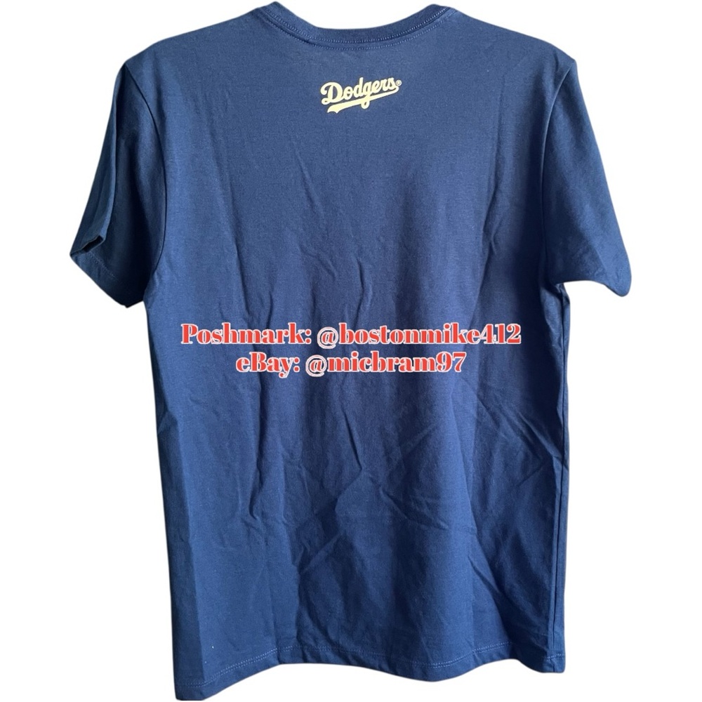 Los Angeles Dodgers Baseballism Royal Get Your Peanuts! T-Shirt - WOMENS Medium - Picture 7 of 10